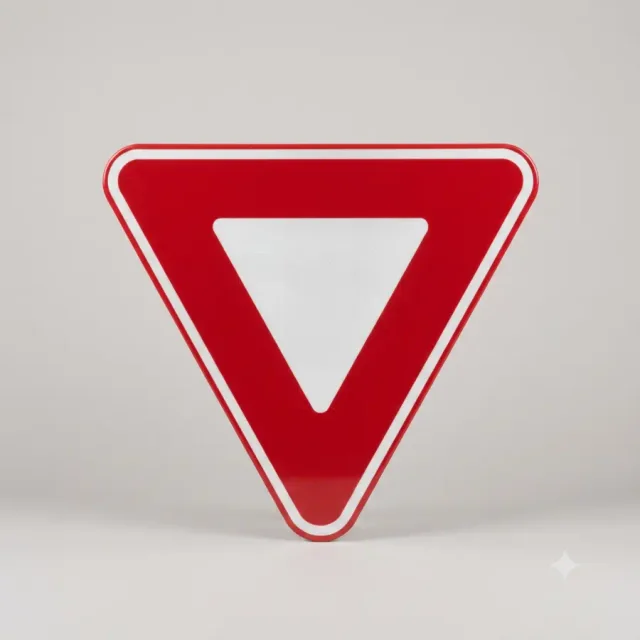 Ontario road sign: You must yield the right-of-way.